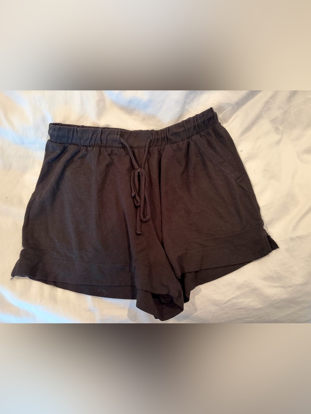 Black target shorts